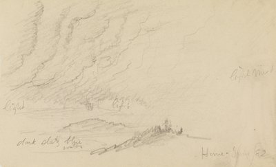 Mist over River and Hills by Frederic Edwin Church